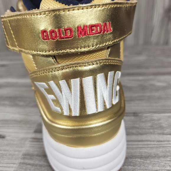 Patrick Ewing Gold Medal Eclipse Basketball Shoes-1EW90151-732-Men\'s Size 9 NEW main image 16